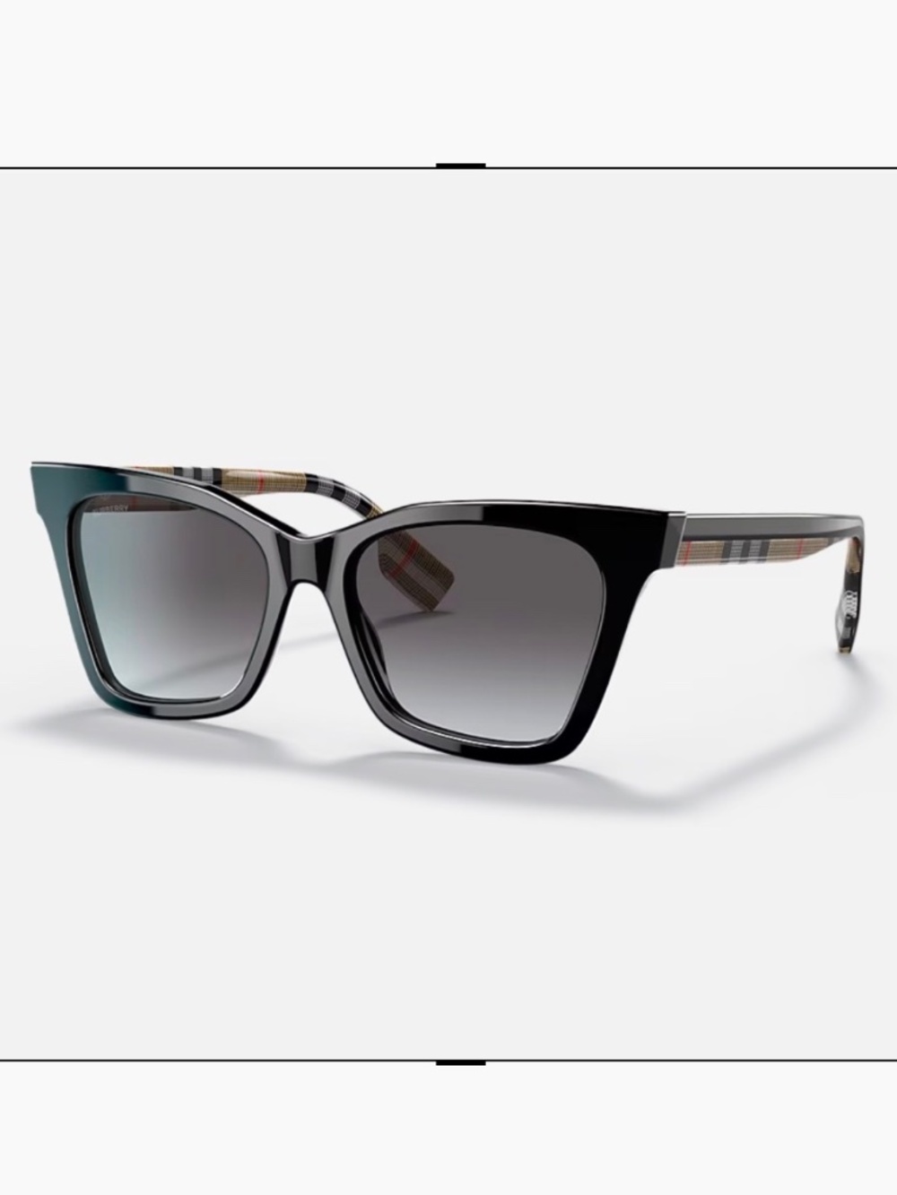 Authentic Burberry elsa designer cat eye sunglasses B 4346